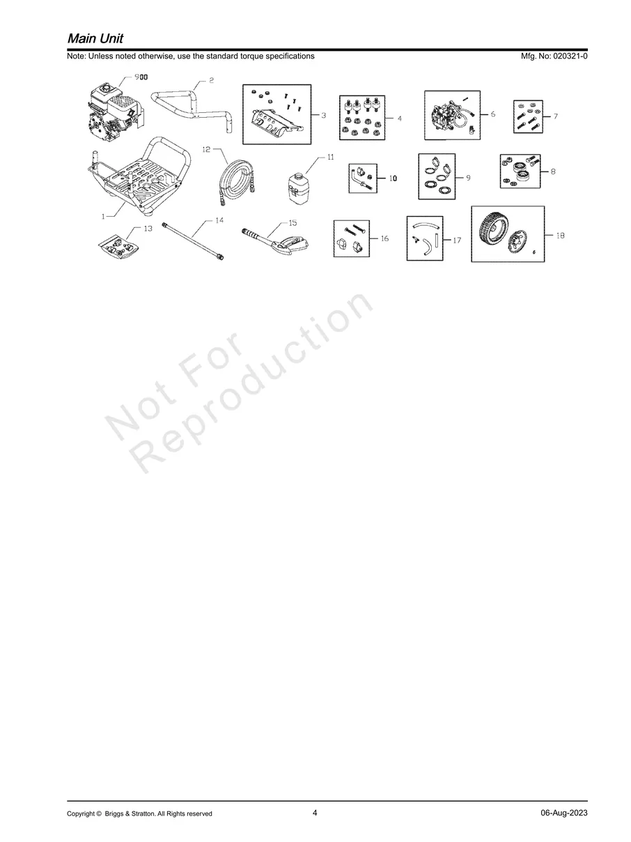 BRIGGS AND STRATTON, 020321-0, IPL.4